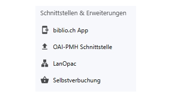 Schnittstellen und Online-Dienste